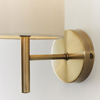 Elyndra – Antique Brass Wall Light
