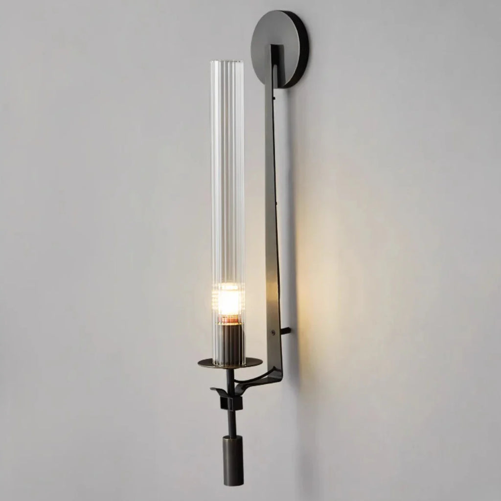 Solara – Gold Iron Wall Sconce