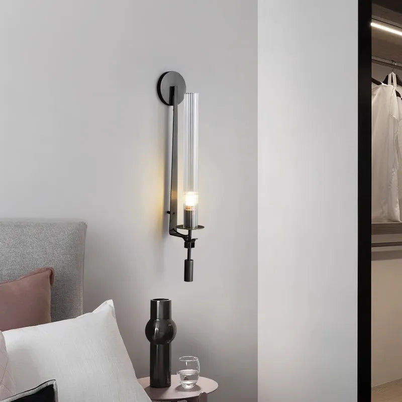 Solara – Gold Iron Wall Sconce