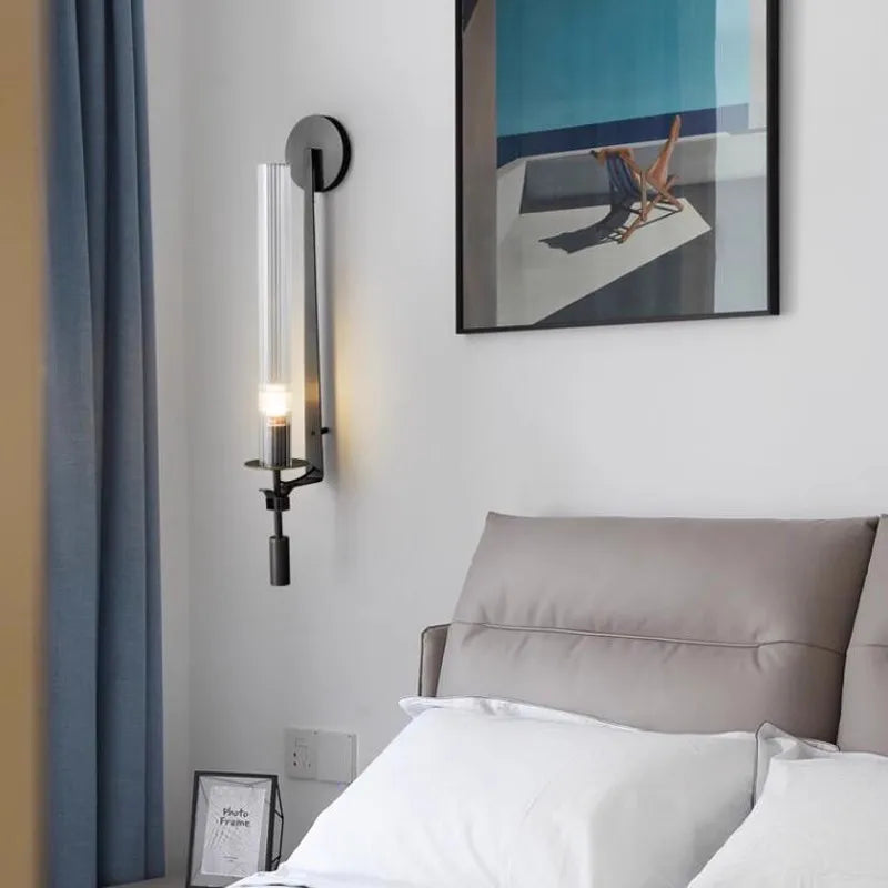 Solara – Gold Iron Wall Sconce