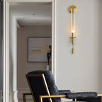 Solara – Gold Iron Wall Sconce