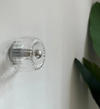 Solvane – Metal Wall Light with Ribbed Glass Diffuser