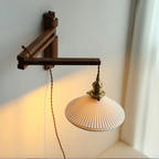 Sylva – Adjustable Wood Wall Lamp