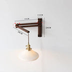Sylva – Adjustable Wood Wall Lamp