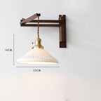 Sylva – Adjustable Wood Wall Lamp
