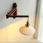 Sylva – Adjustable Wood Wall Lamp