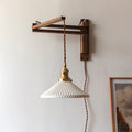 Sylva – Adjustable Wood Wall Lamp
