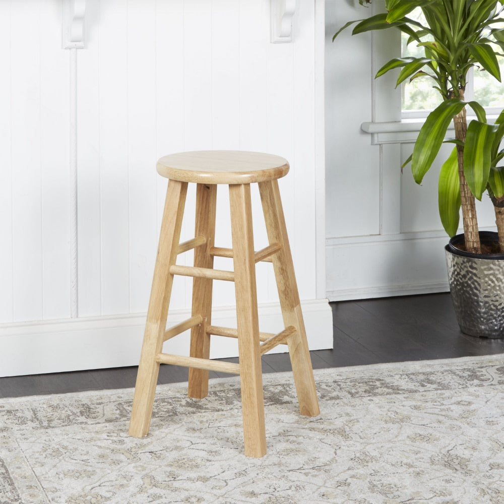 Sylvara – Wood Backless Bar Stool