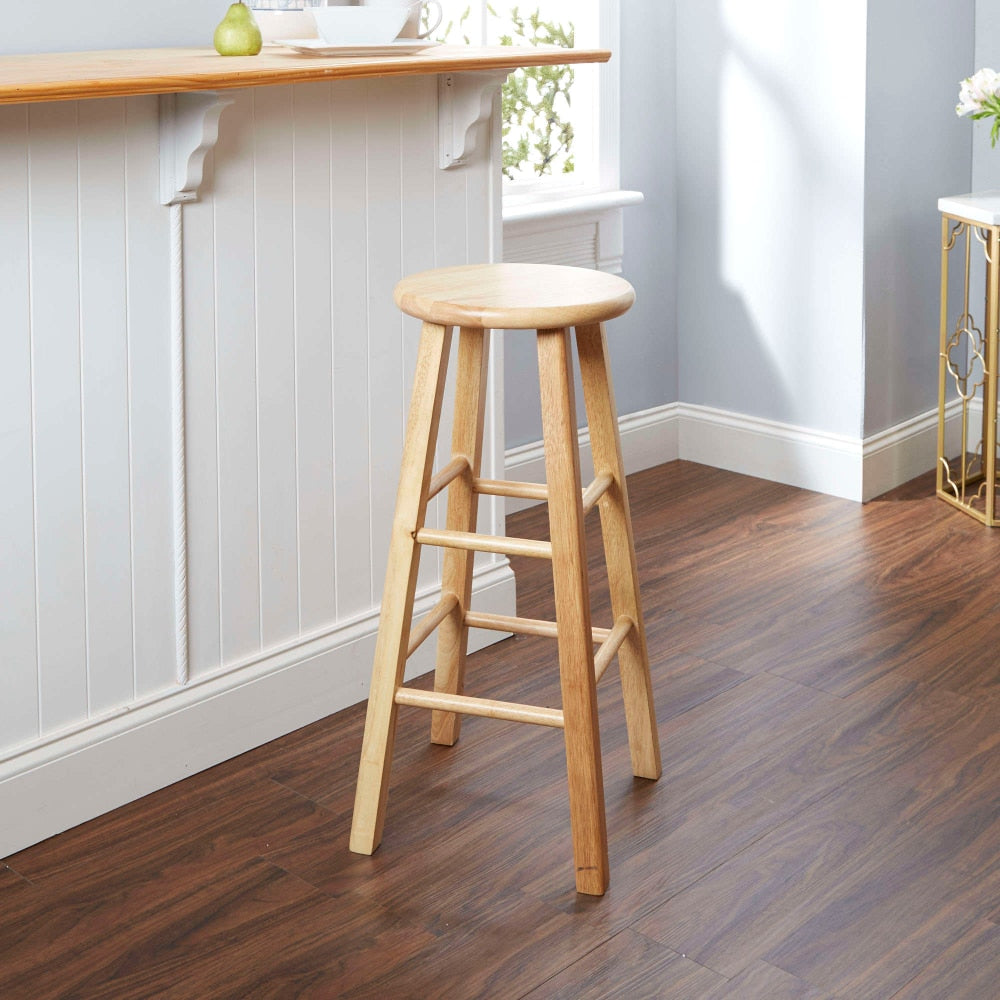 Sylvara – Wood Backless Bar Stool