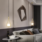 Vireli – Adjustable Black Metal Pendant Fixture