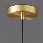 Vireli – Adjustable Black Metal Pendant Fixture