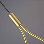 Vireli – Adjustable Black Metal Pendant Fixture