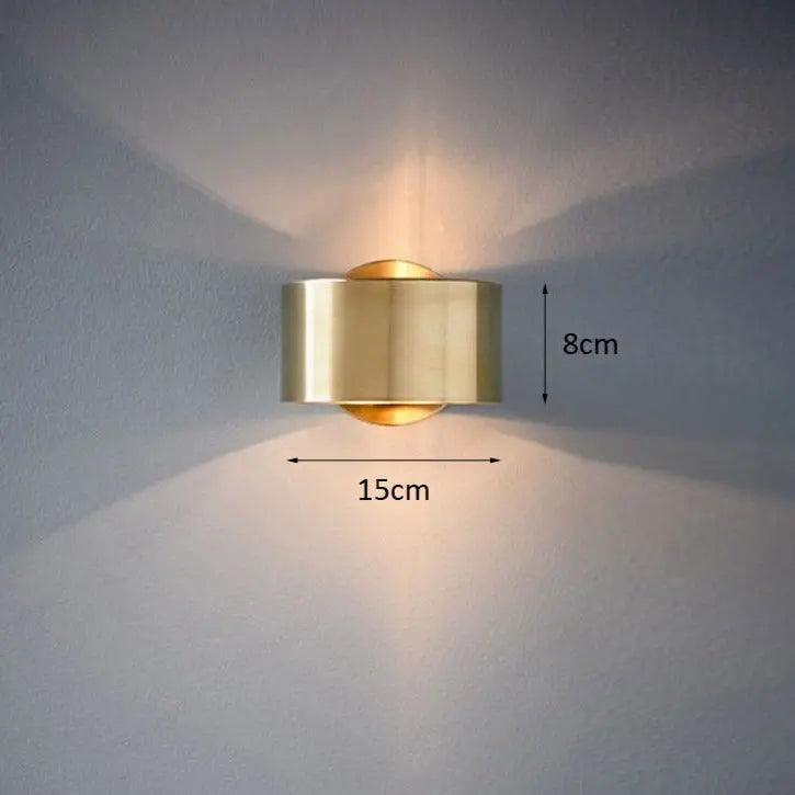 Vireli – Black Metal Wall Sconce