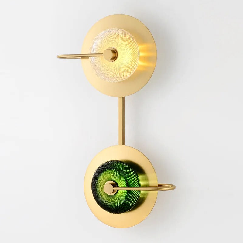 Vireli – Brass Scandinavian Wall Sconce