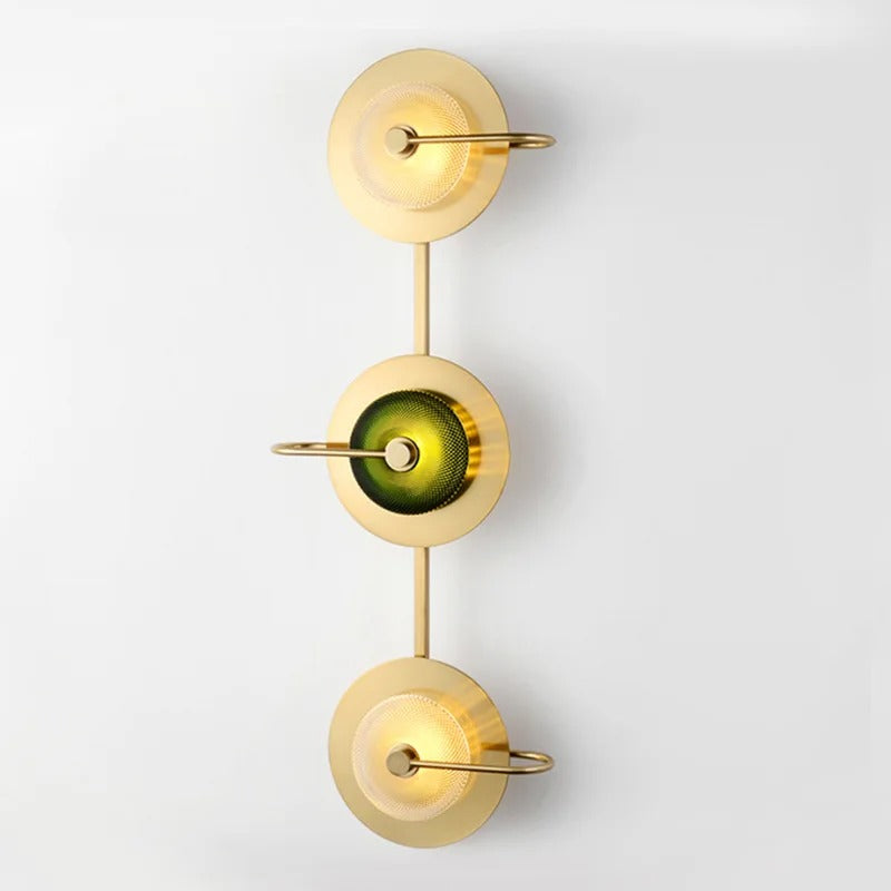 Vireli – Brass Scandinavian Wall Sconce