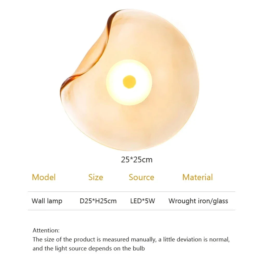 Vireli – Glass LED Wall Lamp
