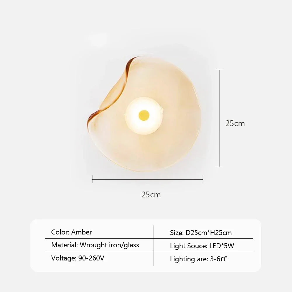 Vireli – Glass LED Wall Lamp