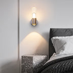 Vireli – Polished Metal Rotatable Glass Wall Light