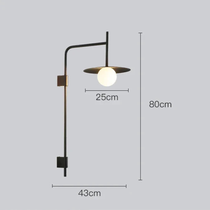 Virell – Iron Adjustable Bedside Wall Light