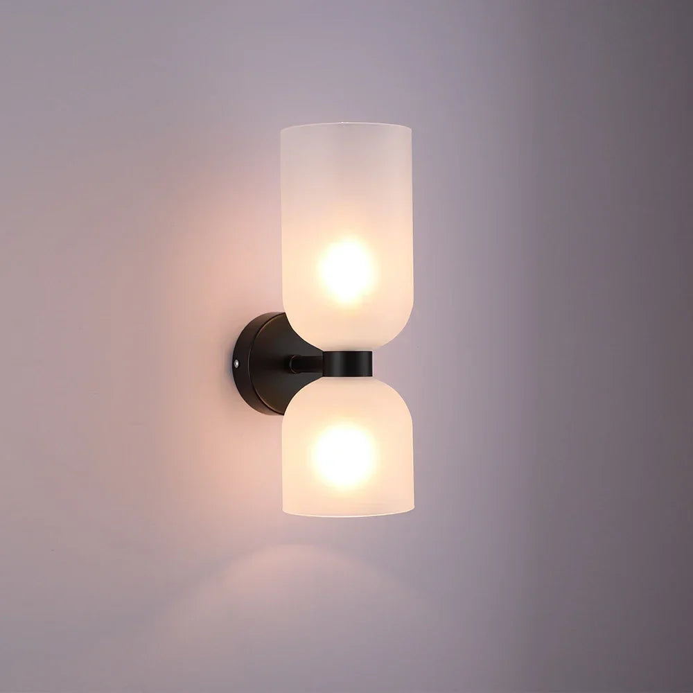 Virell – Iron Glass Wall Sconce