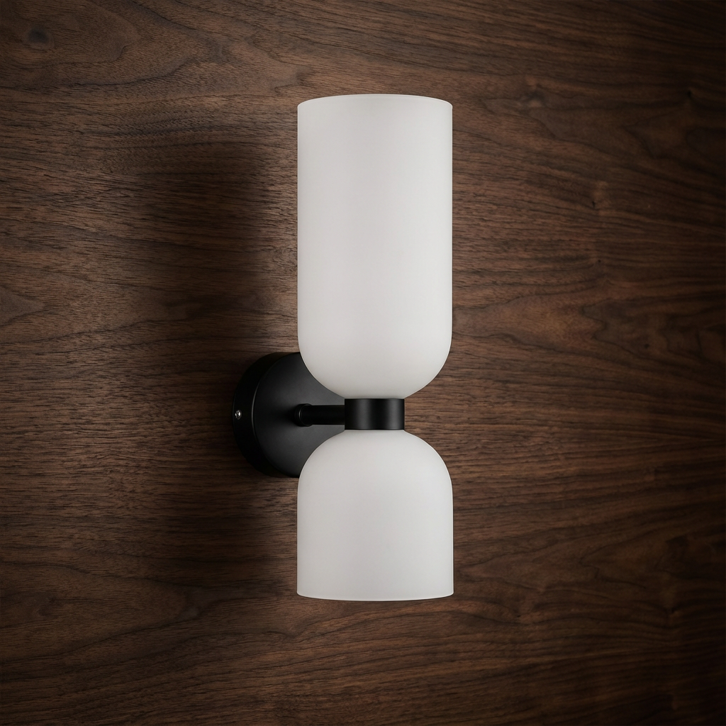 Virell – Iron Glass Wall Sconce