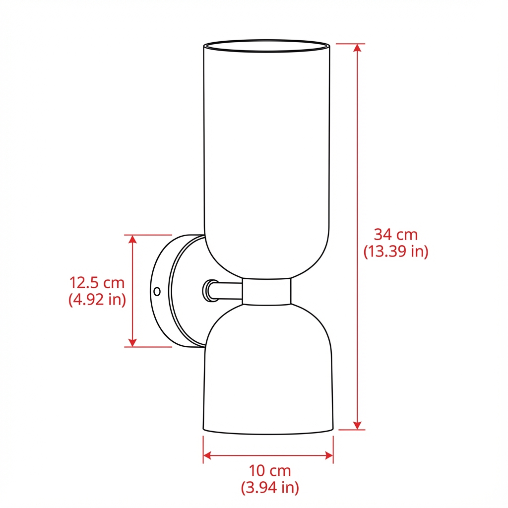Virell – Iron Glass Wall Sconce