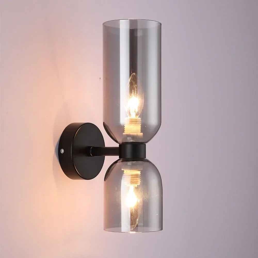 Virell – Iron Glass Wall Sconce