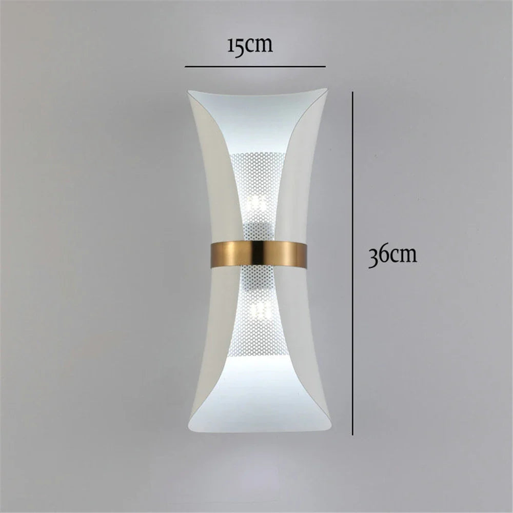 Virell – Metal Dual Light Wall Lamp