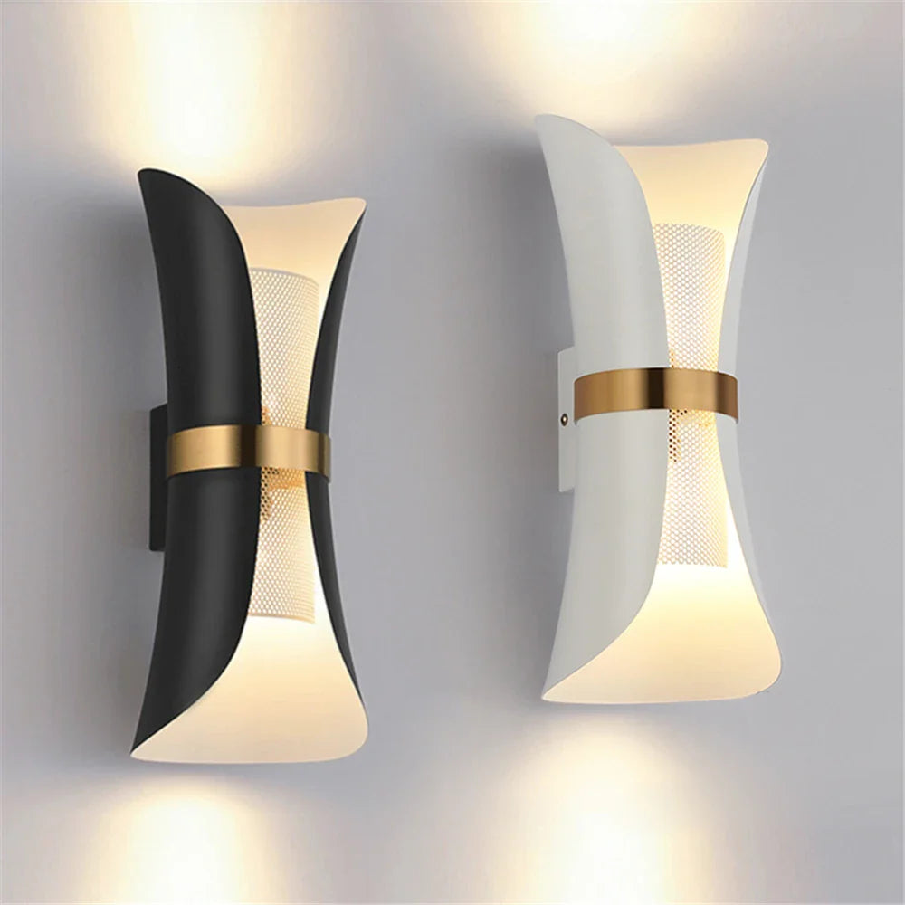 Virell – Metal Dual Light Wall Lamp