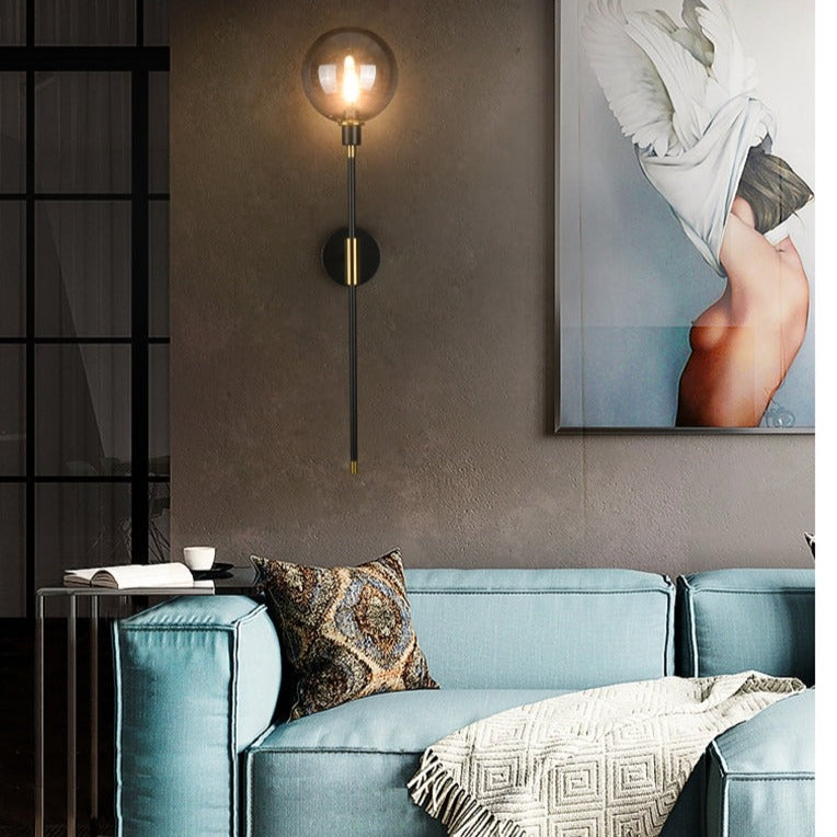 Zephra – Glass Modern Wall Sconce
