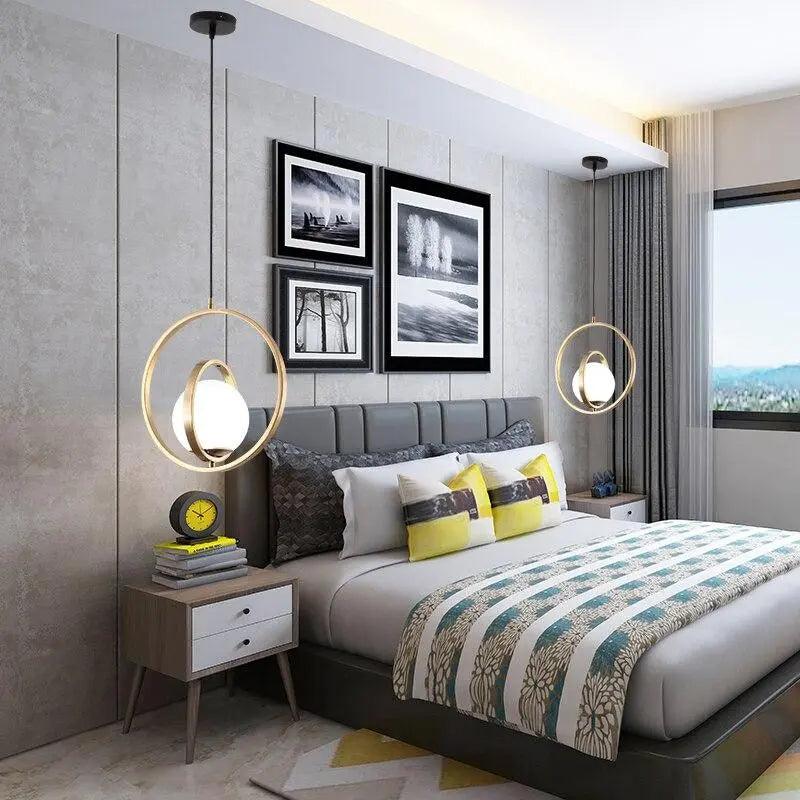 Zephra – Rotating Metal Gold Ceiling Pendant Light