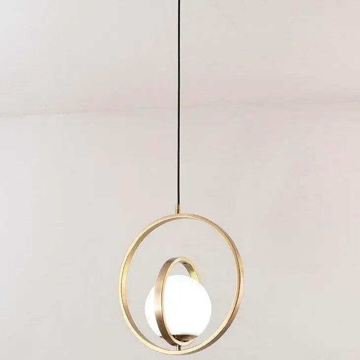 Zephra – Rotating Metal Gold Ceiling Pendant Light