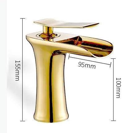 Zephyra – Brass Single Handle Bathroom Faucet