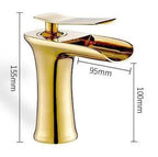 Zephyra – Brass Single Handle Bathroom Faucet